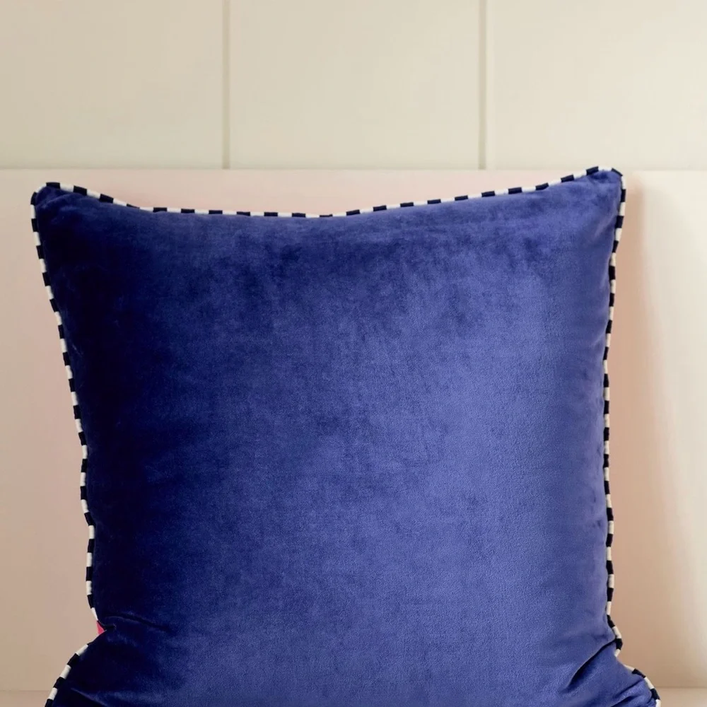 Anthropologie Olive The Holidays Pink Pillow